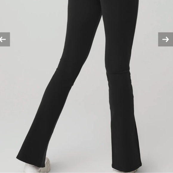 Alo Yoga Airbrush HW Flutter Legging Black - Picture 4 of 8